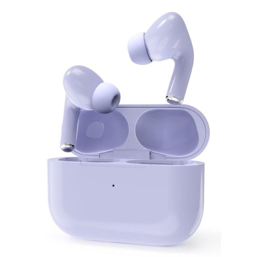 Gembird TWS-03-V Auriculares Bluetooth TWS In-ear com Autonomia Até 200h e Estojo USB-C Violetas