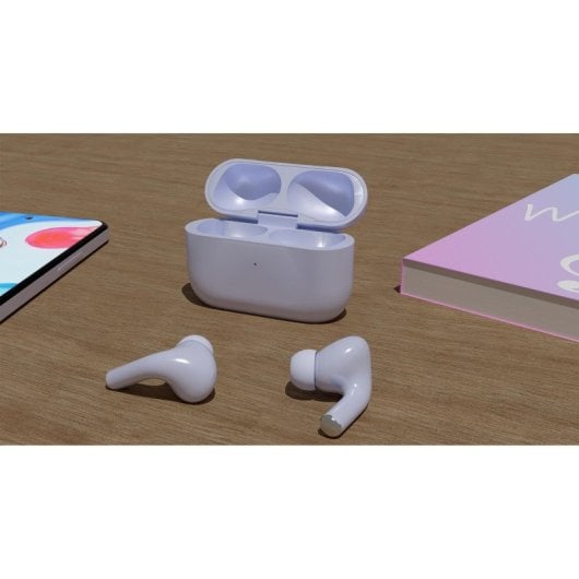 Gembird TWS-03-V Auriculares Bluetooth TWS In-ear com Autonomia Até 200h e Estojo USB-C Violetas