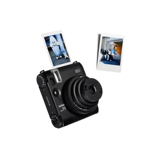 Sofortbildkamera Fujifilm Instax Mini 99 Schwarz LCD Anzeige 62x46mm