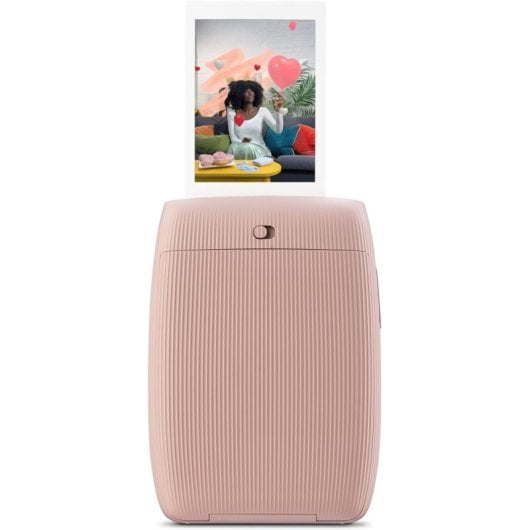 Fujifilm Instax Mini Link 3 Impressora Portátil, 318ppp, 15s, Modo Collage, Molduras, Rose Pink