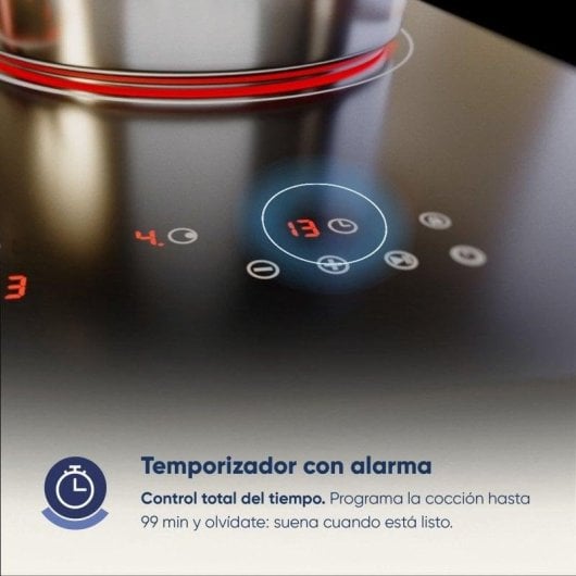 Placa vitrocerâmica Origial NEOHOB CERAMIC 30 5400W 3 zonas Touch Control