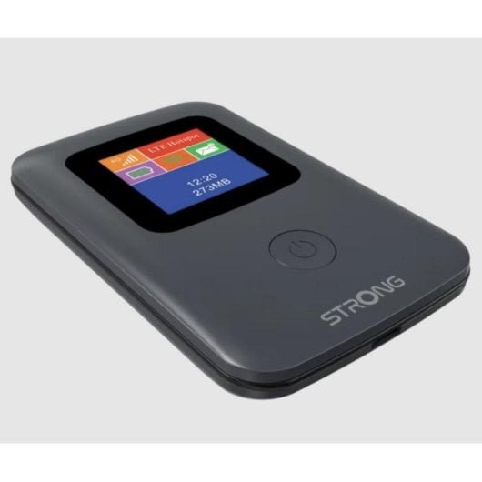 Strong 4GMIFI150CD Router Portátil Hotspot 4G 150Mbps Pantalla Wi-Fi LTE SIM Libre Negro