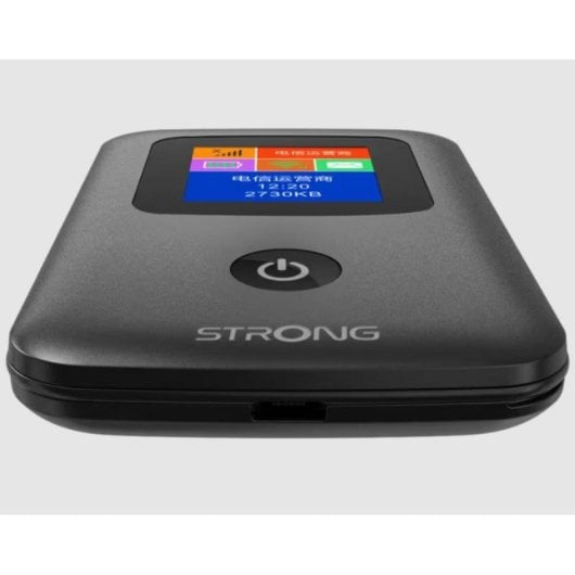 Strong 4GMIFI150CD Router Portátil Hotspot 4G 150Mbps Pantalla Wi-Fi LTE SIM Libre Negro