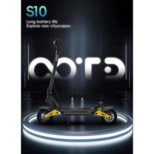 E-Scooter S10 1400W Autonomie 60-70 km Design Élégant