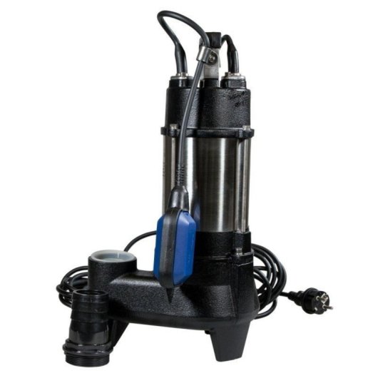Bomba sumergible HY-EPFT1100 1100W 230V Vortex IP68 para aguas sucias y sólidos 40mm