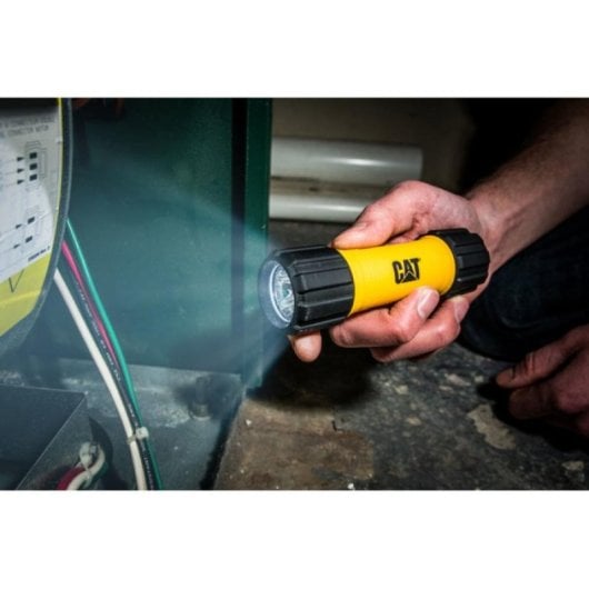Lanterna de Mão CAT CTRACK LED 115 lm Resistente Água ABS Preto Amarelo
