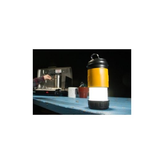 Luz Recarregável Caterpillar 2 Funções Base Magnética 240 Lúmenes