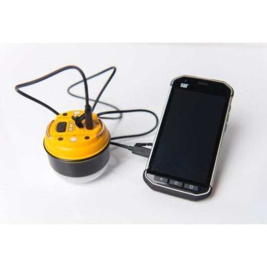 Lanterna Recarregável Caterpillar CT6525 200 Lúmenes USB Preto Amarelo
