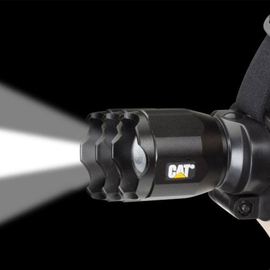 Lanterna de Cabeça CAT CT4205 LED 380 lm Recargável USB Preto Alumínio 120m