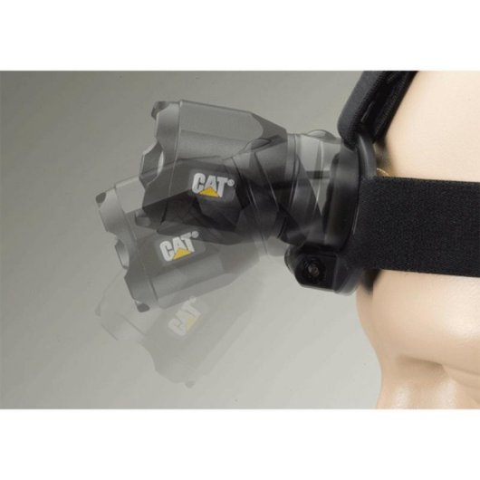 Lanterna de Cabeça CAT CT4205 LED 380 lm Recargável USB Preto Alumínio 120m