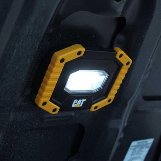 Lanterna Magnética CAT CT3545 ABS LED 250-500 lm USB Preto Amarelo