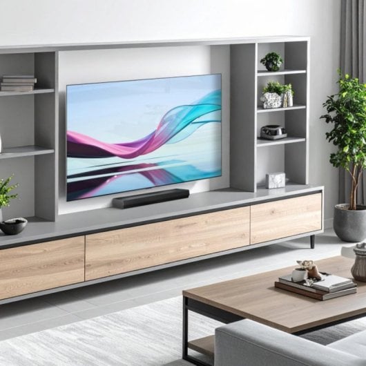 LG S20A Barra de Som 2.0 Canais 50W Dolby Atmos Bluetooth ARC Preta