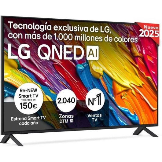TV LG QNED evo 50QNED84A6C 50" 4K UltraHD 60Hz Smart TV WebOS HDR10