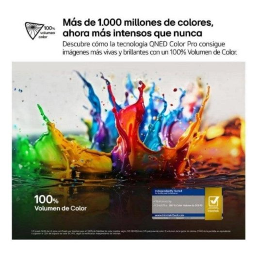 TV LG QNED AI 65QNED84A6C 65" 4K UltraHD 60Hz Smart TV WebOS HDR10 Dolby Digital