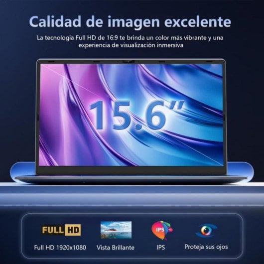 Portátil Vanwin GLX257KU Intel Core i7-6600U 16GB 512GB SSD NVIDIA MX330 15.6" FHD Gris