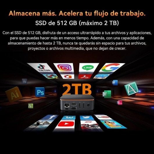 Mini PC Blackview MP20 16GB 512GB SSD Intel Twin Lake N150 Windows 11 Pro