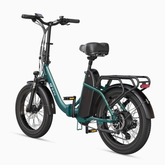 Bicicleta eléctrica DYU C9 250W 48V 15.6Ah Plegable Hidráulica 20" 100km Autonomía