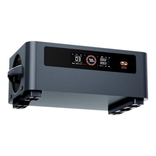 Bateria Modular OSCAL BP2400 Pro 2016Wh LiFePO4 até 10 módulos PowerMax 2400 Pro