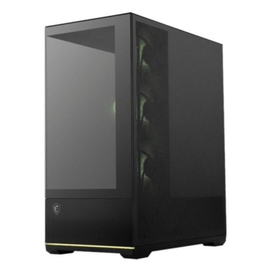 MSI MAG PANO 110R PZ Caixa ATX Gaming ARGB Vidro Temperado 270° Preta