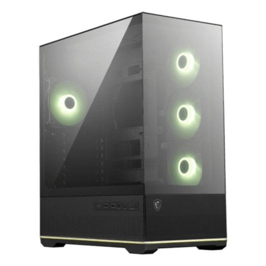 MSI MAG PANO 110R PZ Caixa ATX Gaming ARGB Vidro Temperado 270° Preta