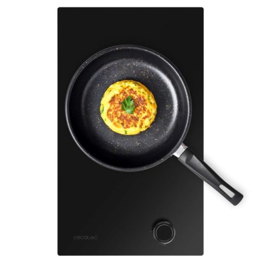 Bolero Squad G 1400S Nano Glass 1 Fuoco 3,4kW Parrilla Hierro Fundido WOK Triple Corona