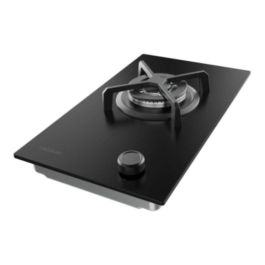 Bolero Squad G 1400S Nano Glass 1 Fuoco 3,4kW Parrilla Hierro Fundido WOK Triple Corona