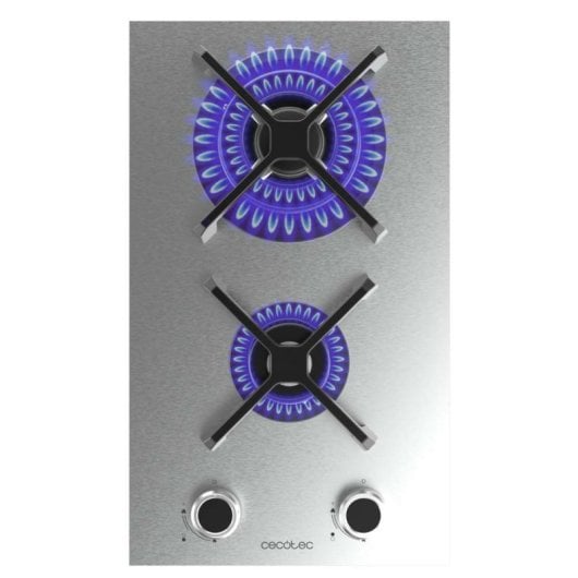 Bolero Squad G 2400S Inox 2 Fuegos Gas Inoxidable 5,2kW Triple Corona WOK Encendido Electrónico