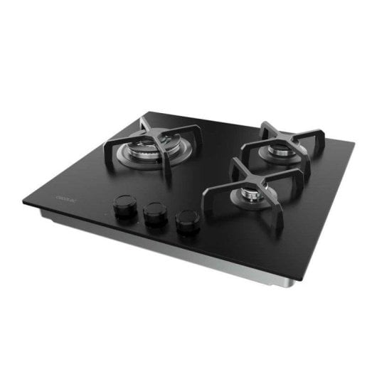 Plaque de cuisson Cecotec Bolero Squad G 3400S 3 feux Nano Glass fonte