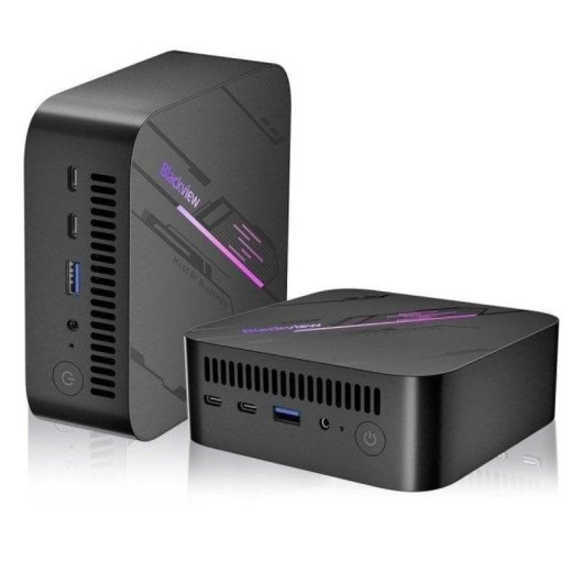 Mini PC Blackview MP100 AMD Ryzen 5 7430U/16GB/512GB SSD/Radeon/Windows 11 Pro/RGB