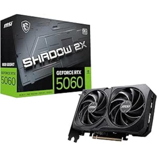 MSI RTX 5060 8G SHADOW 2X OC Carte Graphique 8 Go GDDR7 Performance Optimale