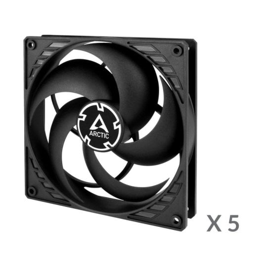 Arctic P14 PWM PST Pack 5x Ventoinhas 140mm FDB PWM 200-1700RPM 24,5dB Pretas