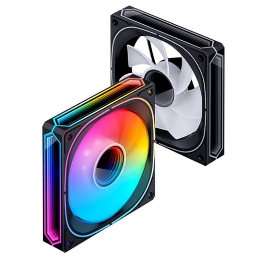 Ventilador Jonsbo FR-505BR 120mm RGB 1800RPM 47,2CFM Negro Blanco PC