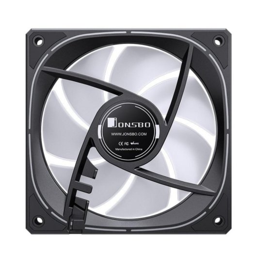 Ventilador Jonsbo FR-505BR 120mm RGB 1800RPM 47,2CFM Negro Blanco PC
