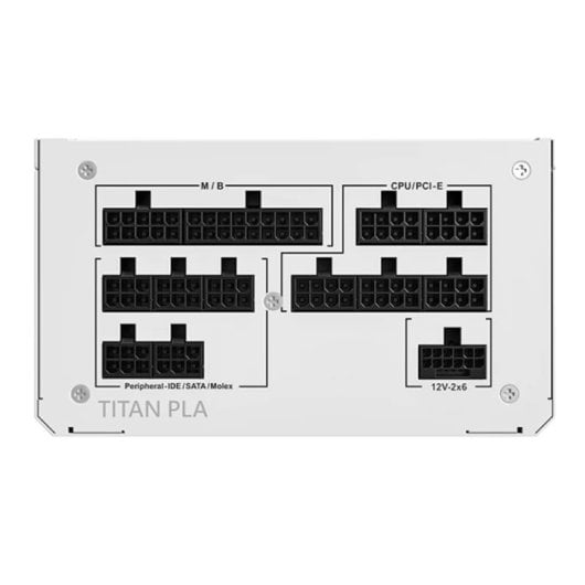 Montech Titan PLA 850W Bloc d'Alimentation Haute Performance Fiabilité Énergétique