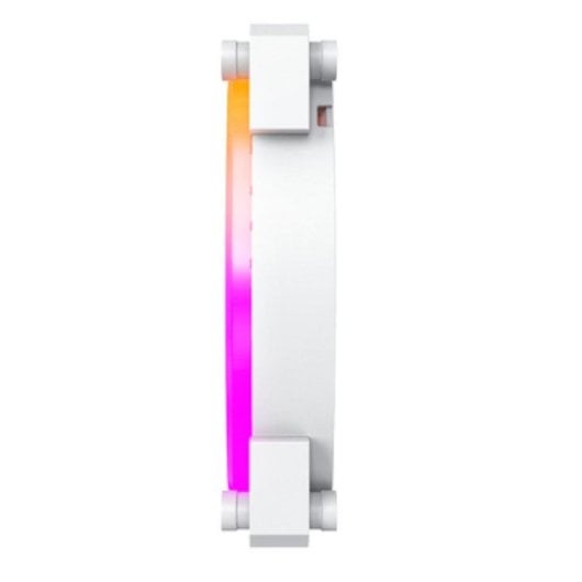 Ventilateur Montech RX140 PWM 14 cm Blanc avec LED RGB