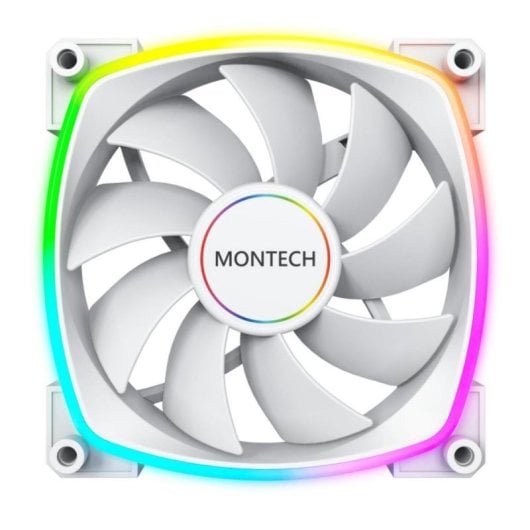 Ventola Montech AX140 PWM 14 cm 540-1760 RPM LED Bianco