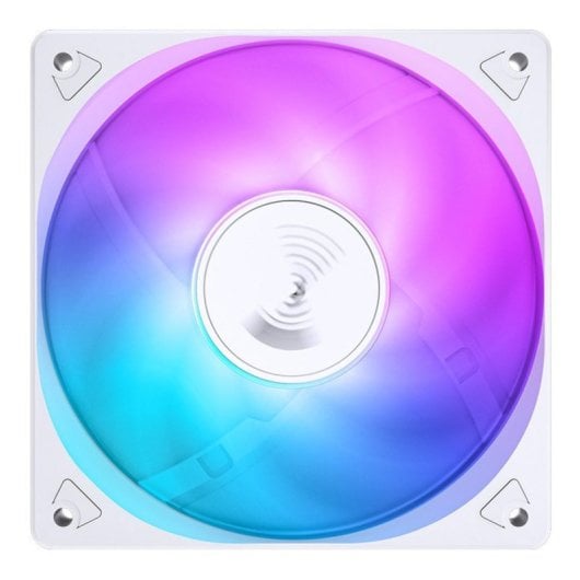 Jonsbo SL-120CW Ventoinha 120mm RGB 1500RPM Silenciosa Hidráulica Branca