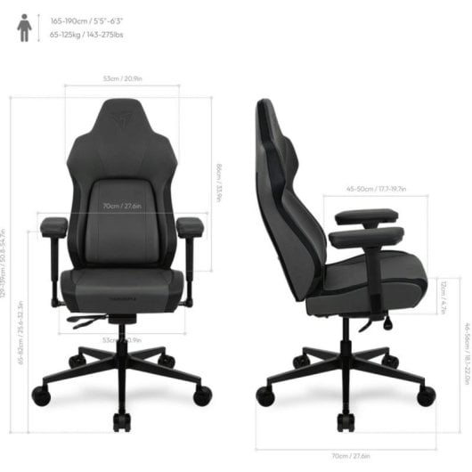 Chaise Gaming PcCore Smart Ergonomique Ajustable en 5 Directions