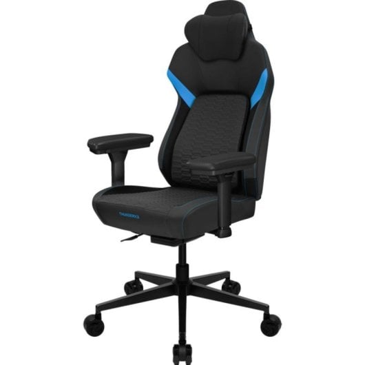 Silla Gaming ThunderX3 CORE Smart Racer Soporte Lumbar SYNC5, Negro/Azul, Ajuste 5 Direcciones