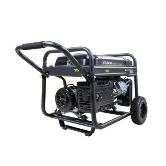 Generador Gasolina Hyundai Arranque Eléctrico Protección AVR Pantalla LED Ruedas Monofásico 8,5Kw
