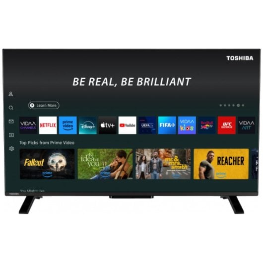 TV Toshiba LED 40LV2563DG 40" Full HD 50Hz Smart TV VIDAA HDR10 Alexa USB HDMI