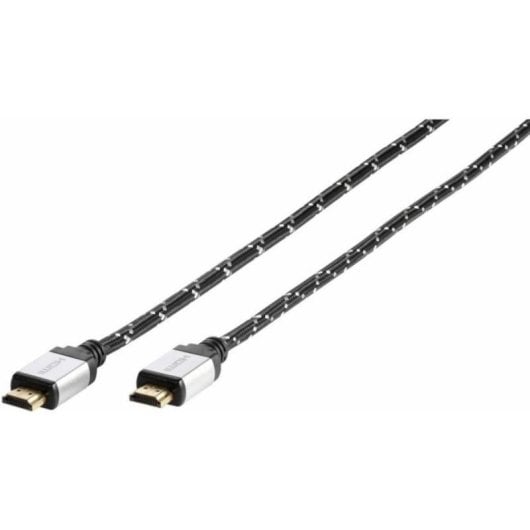 Câble HDMI Vivanco 42200 1,2 m, 3840 x 2160, HDMI Type A, Noir, Argent
