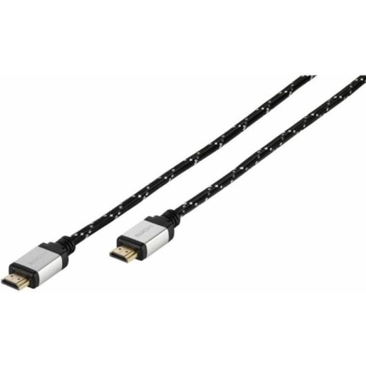 Câble HDMI Vivanco 42200 1,2 m, 3840 x 2160, HDMI Type A, Noir, Argent