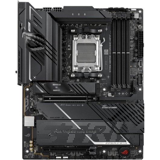 ASUS ROG STRIX X870E-H GAMING WIFI7 Motherboard ATX AMD X870E com Wi-Fi 7, DDR5, 4x M.2, 5GbE e Bluetooth 5.4
