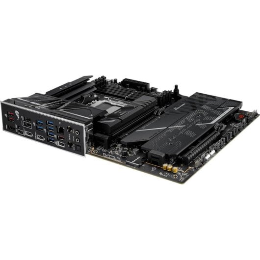 ASUS ROG STRIX X870E-H GAMING WIFI7 Motherboard ATX AMD X870E com Wi-Fi 7, DDR5, 4x M.2, 5GbE e Bluetooth 5.4