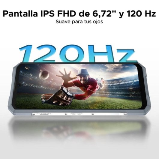 DOOGEE Blade GT Pro 5G Smartphone, 12 GB, 512 GB, 6,72 Zoll, 120 Hz Display, 100 MP Kamera, 5800 mAh Akku, Silber