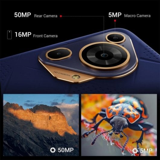 FOSSIBOT F112 Pro 5G Smartphone 6,88" 8GB 256GB 7150mAh NFC Dual-SIM Android 14 Schwarz