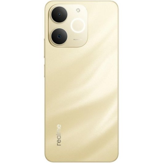 Smartphone realme Note 70T 4GB/128GB 6.74" Batería 6000mAh IA WiFi 5 Android 15 Dorado