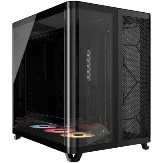 Boîtier Corsair AIR 5400 RS-R ARGB Verre Trempé Triple Chambre Noir
