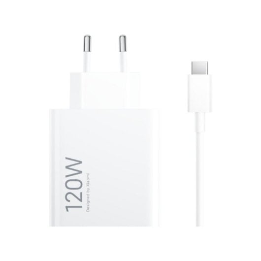 Xiaomi 120W HyperCharge Branco USB Tipo-C Policarbonato Compacto
